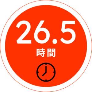 26.5時間