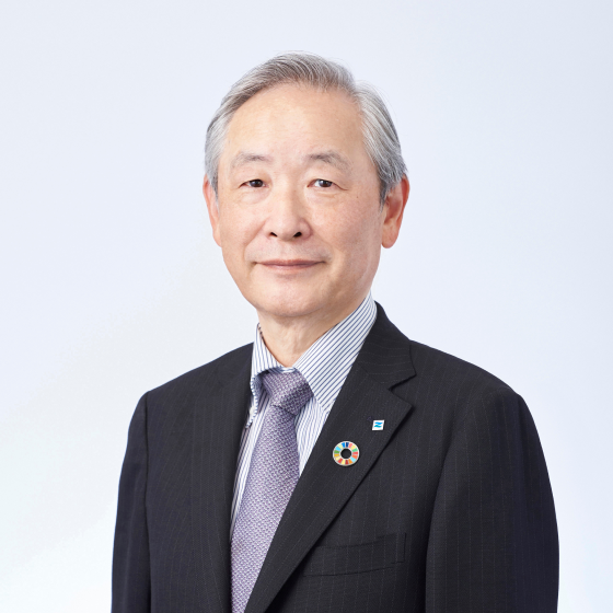 Representative Director, President Eishi Fuyama Close up