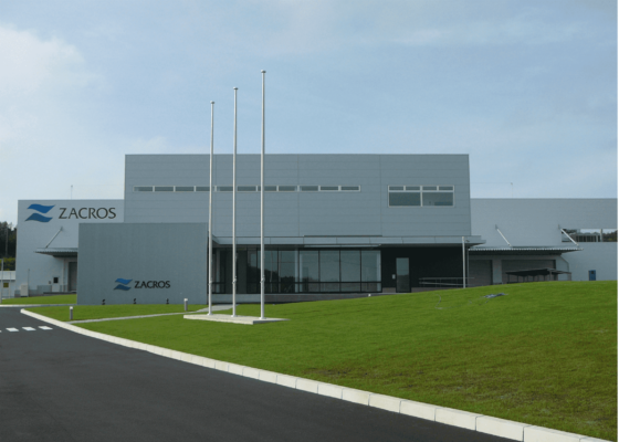 ZACROS  announces  opening  new  manufacturing  building  in  Mie  in  2024  for  expand production.