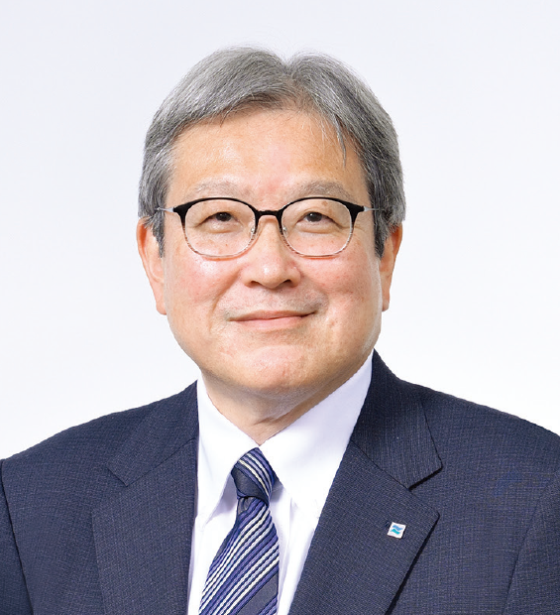 Representative Director, Vice Chairman Nobuhiko Fujimori Close up