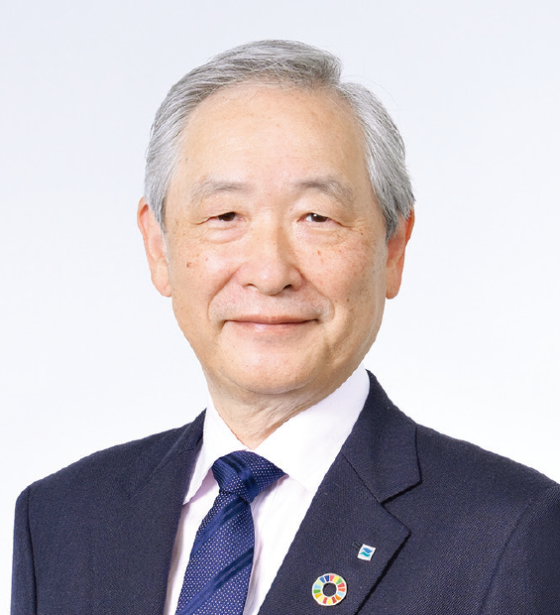 Representative Director, President Eishi Fuyama Close up