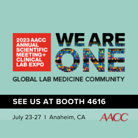 Participation in the AACC CLINICAL LAB EXPO 2023