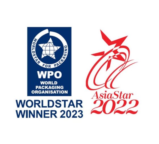 PE monomaterial refill pouch was selected as a WINNER in the “WorldStar Contest 2023” and the “Asia Star Contest 2022”