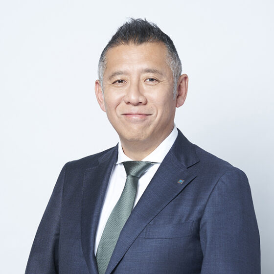 Representative Director, President Taku Shimoda Close up
