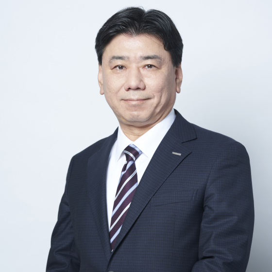 上席執行役員<br />
環境ソリューション事業本部長 竹松厚 近影